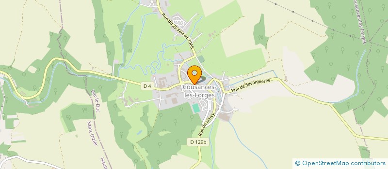 localisation de l'entreprise MONSIEUR DOMINIQUE ALLEMEERSCH à COUSANCES-LES-FORGES