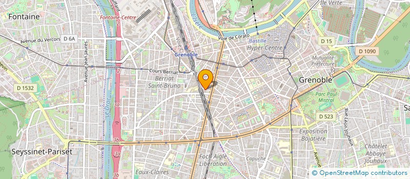 localisation de l'entreprise MONSIEUR DOMINIQUE ALTIERI à GRENOBLE