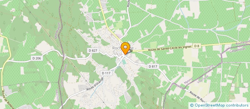 localisation de l'entreprise MONSIEUR DOMINIQUE AMADOR  ROCHEGUDE