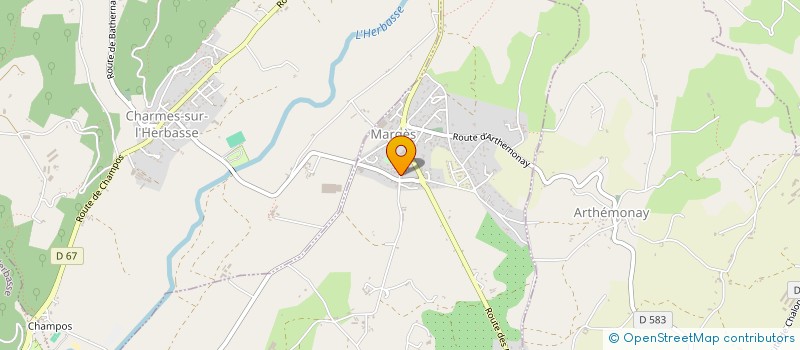 localisation de l'entreprise MONSIEUR DOMINIQUE AMADOR  MARGES