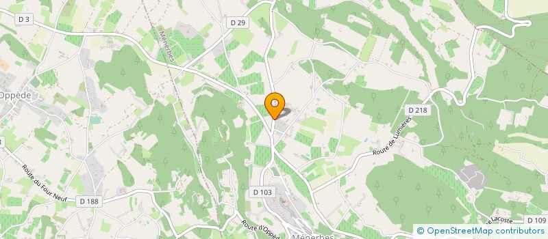 localisation de l'entreprise MONSIEUR DOMINIQUE ANDRE à MENERBES