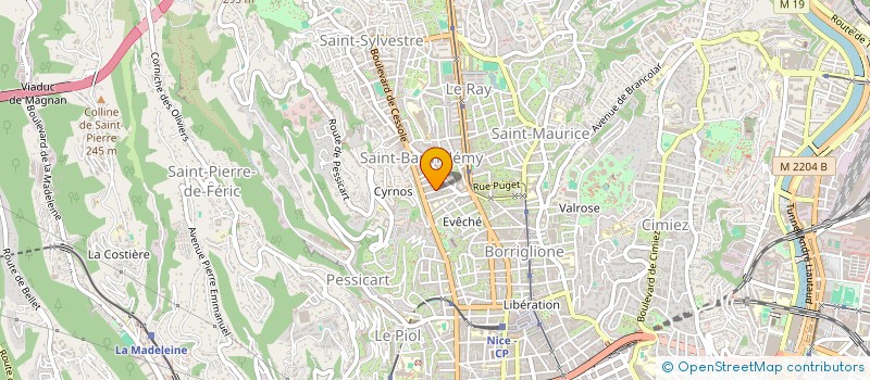 localisation de l'entreprise MONSIEUR DOMINIQUE ANDREU à NICE