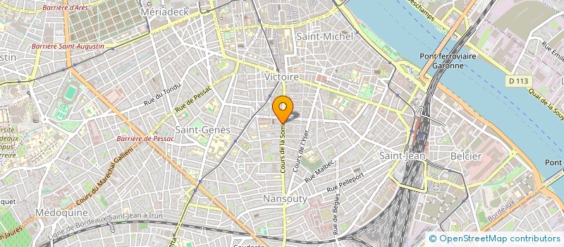 localisation de l'entreprise MONSIEUR DOMINIQUE ANDRIEUX  BORDEAUX