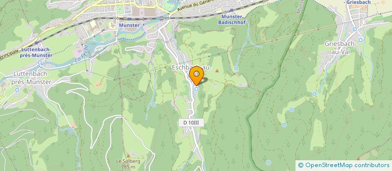 localisation de l'entreprise MONSIEUR DOMINIQUE ANNEHEIM  ESCHBACH-AU-VAL