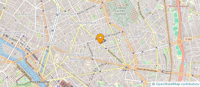 localisation de l'entreprise MONSIEUR DOMINIQUE ANSALMI  PARIS