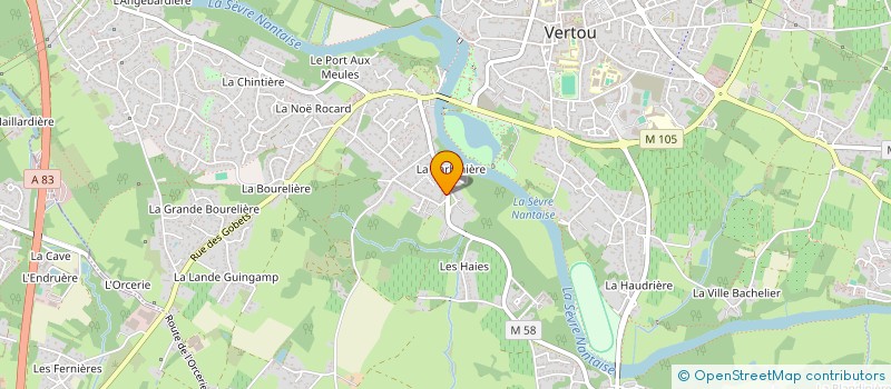 localisation de l'entreprise MONSIEUR DOMINIQUE ANTIER à VERTOU