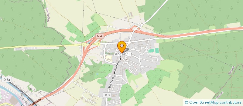 localisation de l'entreprise MONSIEUR DOMINIQUE ANTOINE à ANCERVILLE