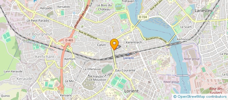 localisation de l'entreprise MONSIEUR DOMINIQUE ARBOGAST à LORIENT