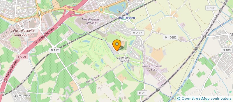 localisation de l'entreprise MONSIEUR DOMINIQUE ARLAUD à BAILLARGUES