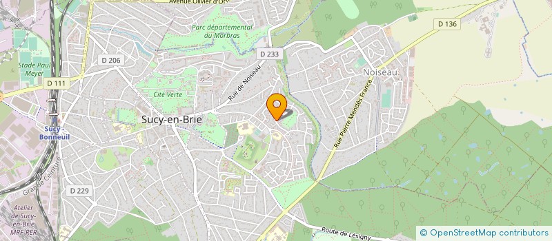 localisation de l'entreprise MONSIEUR DOMINIQUE ARNAUD  SUCY-EN-BRIE