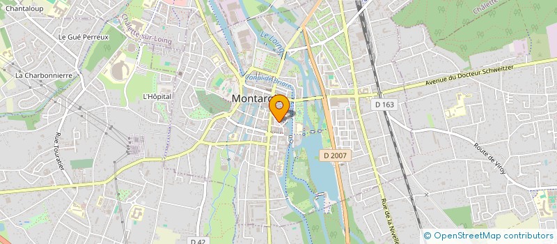 localisation de l'entreprise MONSIEUR DOMINIQUE ARNOUD à MONTARGIS