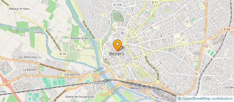 localisation de l'entreprise MONSIEUR DOMINIQUE ATHI à BEZIERS