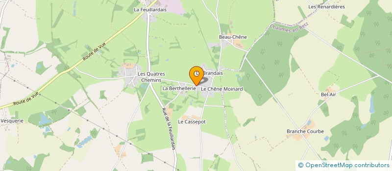 localisation de l'entreprise MONSIEUR DOMINIQUE AUBINAIS  CHAUMES-EN-RETZ