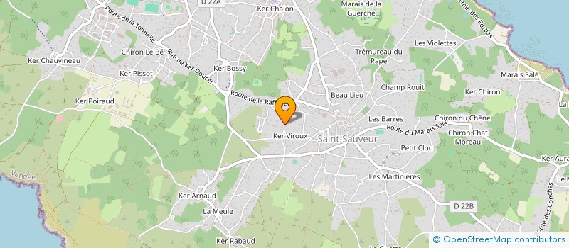 localisation de l'entreprise MONSIEUR DOMINIQUE AUBRY  L'ILE-D'YEU