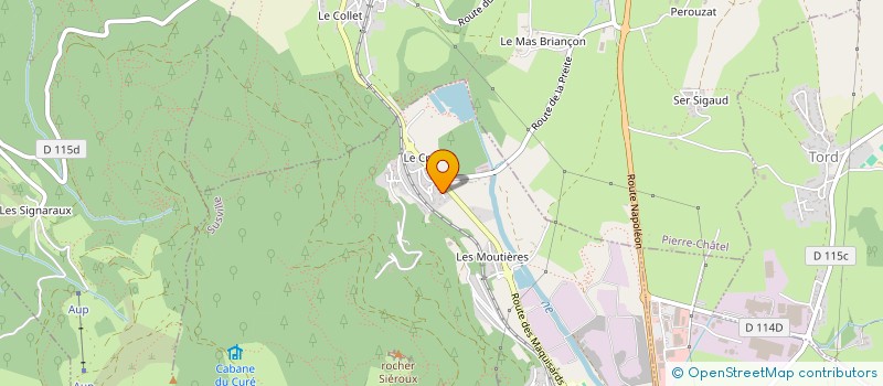 localisation de l'entreprise MONSIEUR DOMINIQUE AUBRY  SUSVILLE