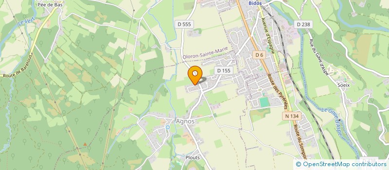 localisation de l'entreprise MONSIEUR DOMINIQUE AUCHER  LEDEUIX