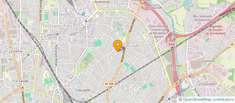 localisation de l'entreprise MONSIEUR DOMINIQUE AUFFRET à TOULOUSE