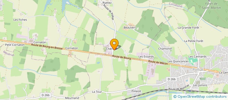 localisation de l'entreprise MONSIEUR DOMINIQUE AUGUSTO-RICARDO  CURTAFOND