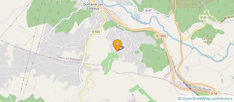 localisation de l'entreprise MONSIEUR DOMINIQUE AVIANI à TRANS-EN-PROVENCE