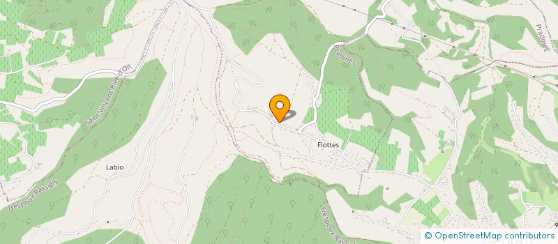 localisation de l'entreprise MONSIEUR DOMINIQUE AYRAL  PRADINES