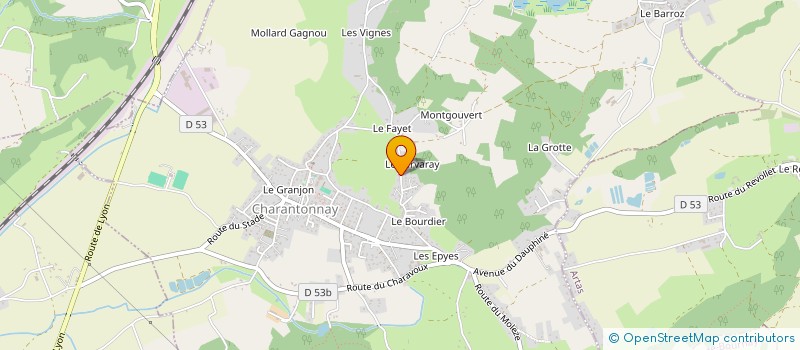 localisation de l'entreprise MONSIEUR DOMINIQUE BAARSCH  CHARANTONNAY