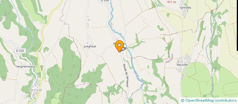 localisation de l'entreprise MONSIEUR DOMINIQUE BACHMANN  SAINT-BONNET-PRES-ORCIVAL