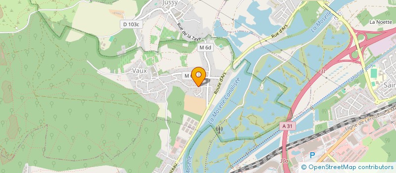 localisation de l'entreprise MONSIEUR DOMINIQUE BAGNATO  VAUX