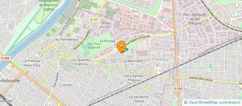 localisation de l'entreprise MONSIEUR DOMINIQUE BAILLIF à SARTROUVILLE