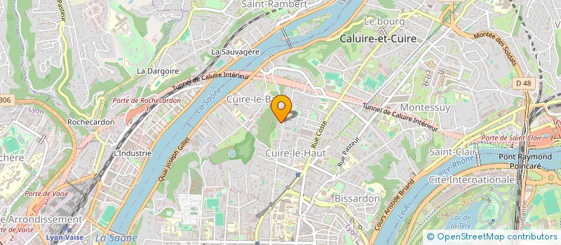 localisation de l'entreprise MONSIEUR DOMINIQUE BAILLOUD à CALUIRE-ET-CUIRE