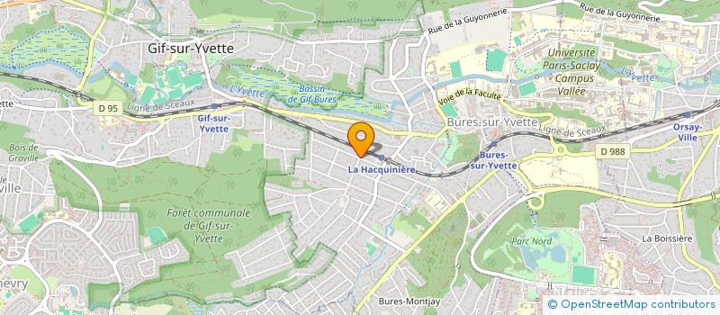 localisation de l'entreprise MONSIEUR DOMINIQUE BAJEUX à BURES-SUR-YVETTE