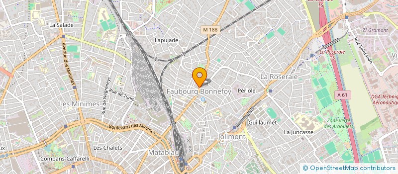 localisation de l'entreprise MONSIEUR DOMINIQUE BALDI  SAINT-SULPICE-LA-POINTE