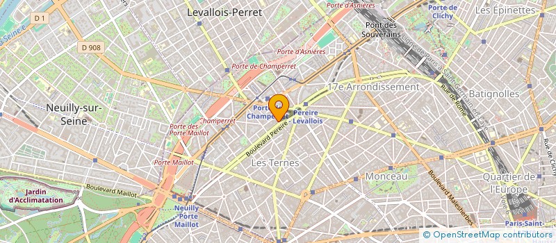 localisation de l'entreprise MONSIEUR DOMINIQUE BALTA  PARIS