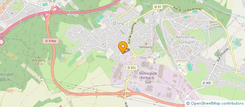 localisation de l'entreprise MONSIEUR DOMINIQUE BANNWART  TING