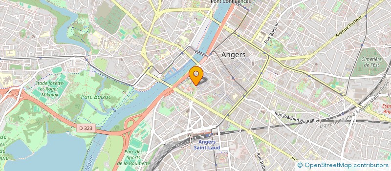 localisation de l'entreprise MONSIEUR DOMINIQUE BARBE à ANGERS