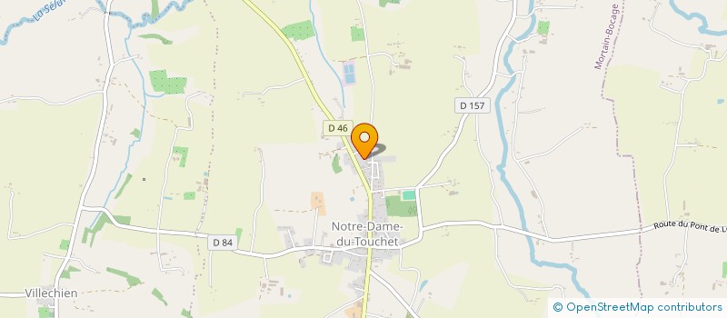 localisation de l'entreprise MONSIEUR DOMINIQUE BARBEDETTE  SAINT-CLEMENT-RANCOUDRAY