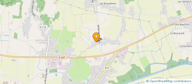 localisation de l'entreprise MONSIEUR DOMINIQUE BARIL  LOIRE-AUTHION