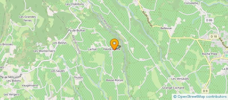 localisation de l'entreprise MONSIEUR DOMINIQUE BARRAUD à DEUX-GROSNES