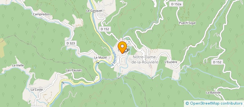 localisation de l'entreprise MONSIEUR DOMINIQUE BARRE  VAL-D'AIGOUAL