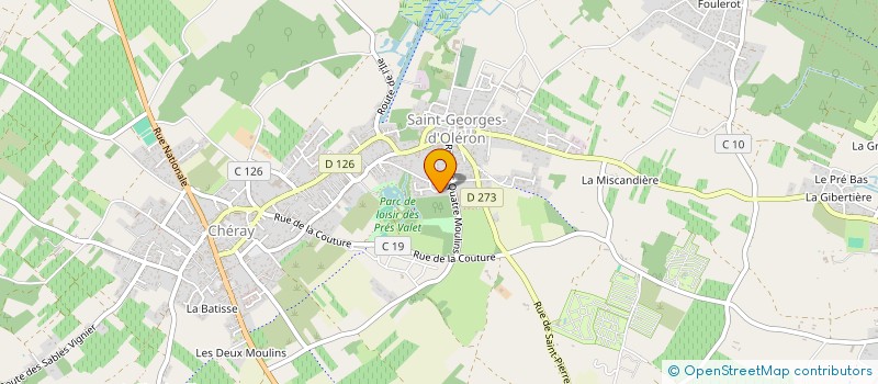 localisation de l'entreprise MONSIEUR DOMINIQUE BARREAU à SAINT-GEORGES-D'OLERON