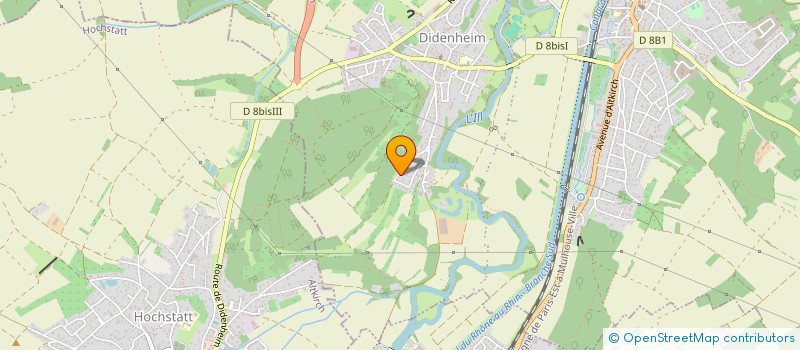 localisation de l'entreprise MONSIEUR DOMINIQUE BARTOLI  BRUNSTATT-DIDENHEIM