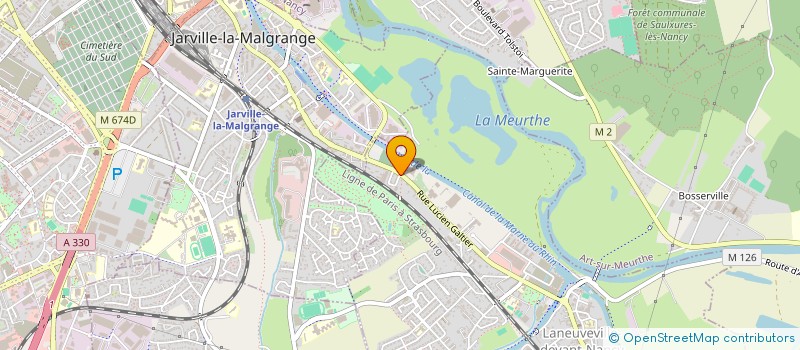 localisation de l'entreprise MONSIEUR DOMINIQUE BATISSE  LANEUVEVILLE-DEVANT-NANCY