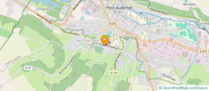 localisation de l'entreprise MONSIEUR DOMINIQUE BAUDOUIN  COLLETOT