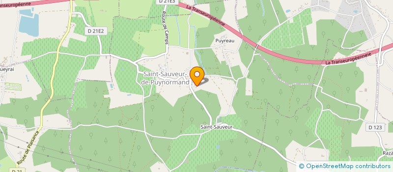 localisation de l'entreprise MONSIEUR DOMINIQUE BAUNAT  SAINT-SAUVEUR-DE-PUYNORMAND