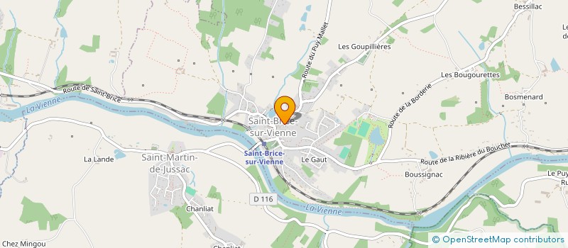localisation de l'entreprise MONSIEUR DOMINIQUE BAYART à SAINT-BRICE-SUR-VIENNE