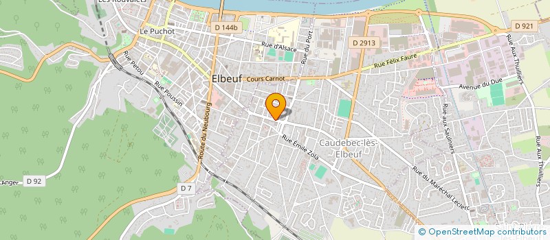 localisation de l'entreprise MONSIEUR DOMINIQUE BAZIN à CAUDEBEC-LES-ELBEUF