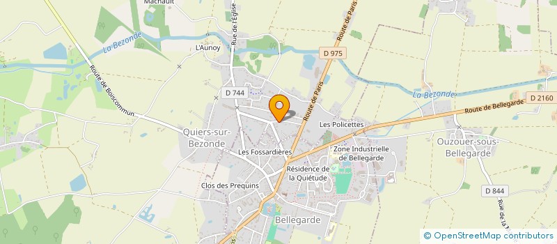 localisation de l'entreprise MONSIEUR DOMINIQUE BAZIN à QUIERS-SUR-BEZONDE