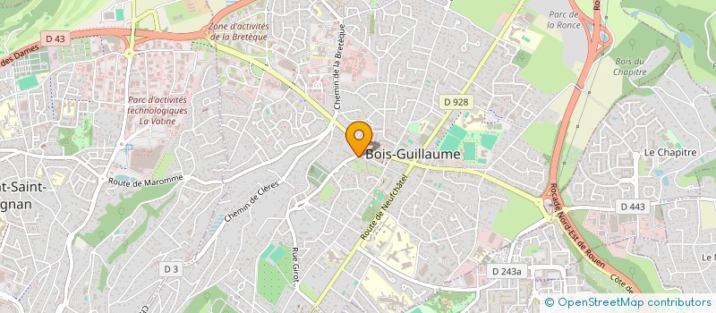 localisation de l'entreprise MONSIEUR DOMINIQUE BEAULIEU à BOIS-GUILLAUME