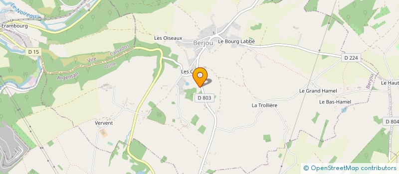 localisation de l'entreprise MONSIEUR DOMINIQUE BEAUVAIS à ATHIS-VAL DE ROUVRE