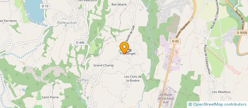 localisation de l'entreprise MONSIEUR DOMINIQUE BECQUET  NEFFES