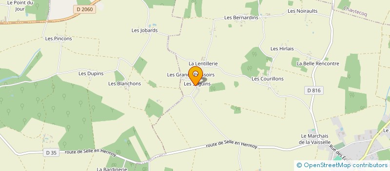 localisation de l'entreprise MONSIEUR DOMINIQUE BEDART à CHUELLES